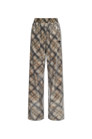 Fndiページ Fendi Silk trousers with monogram | Women's | Vitkac